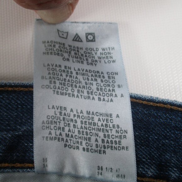 WRANGLER 20X  Denim Blue Jeans Men's 32‎ Inseam 33.5" - Picture 16 of 16